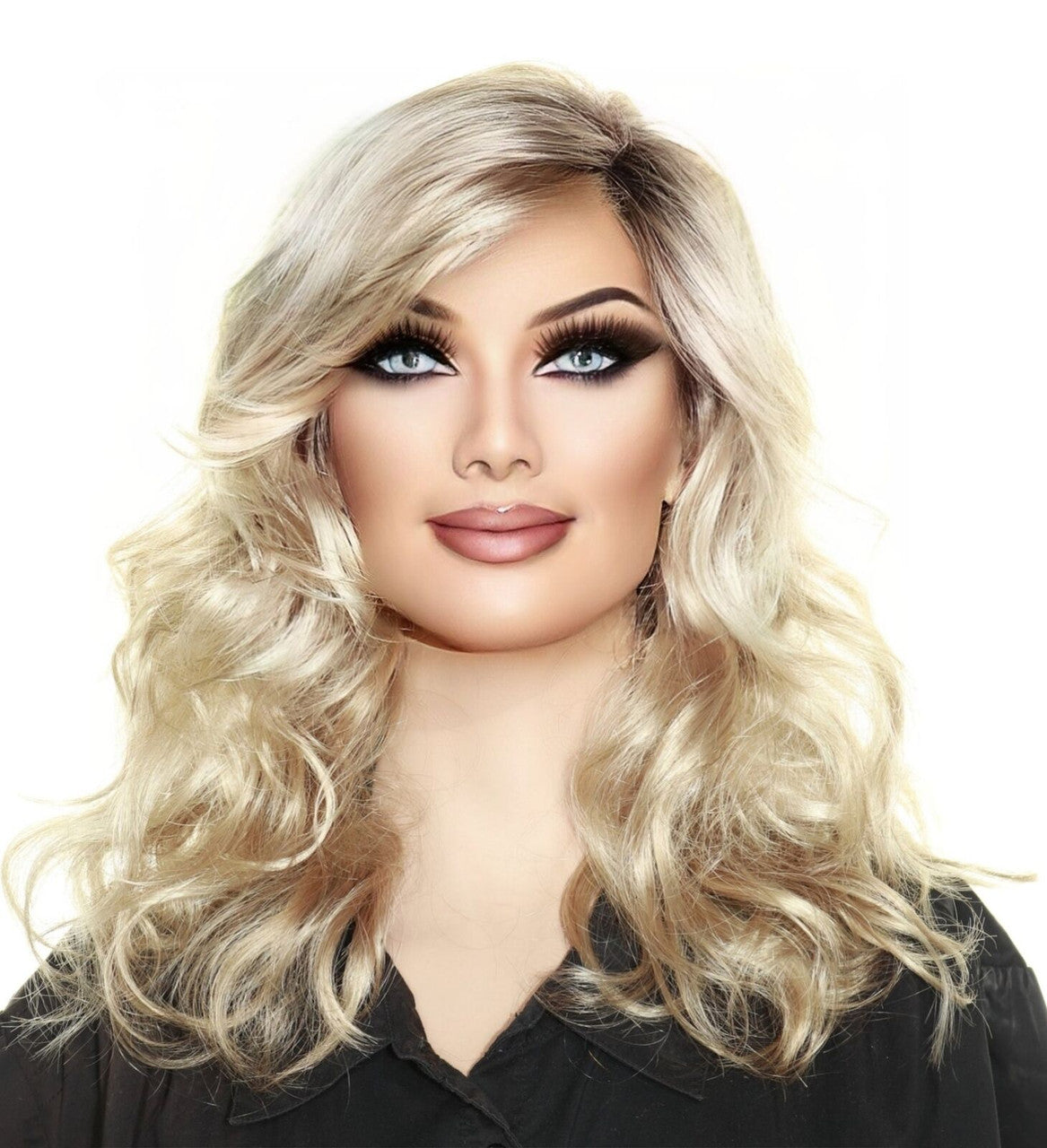 Hollywood | Designer Series Wigs | Lace Front Synthetic Wig | Butternut