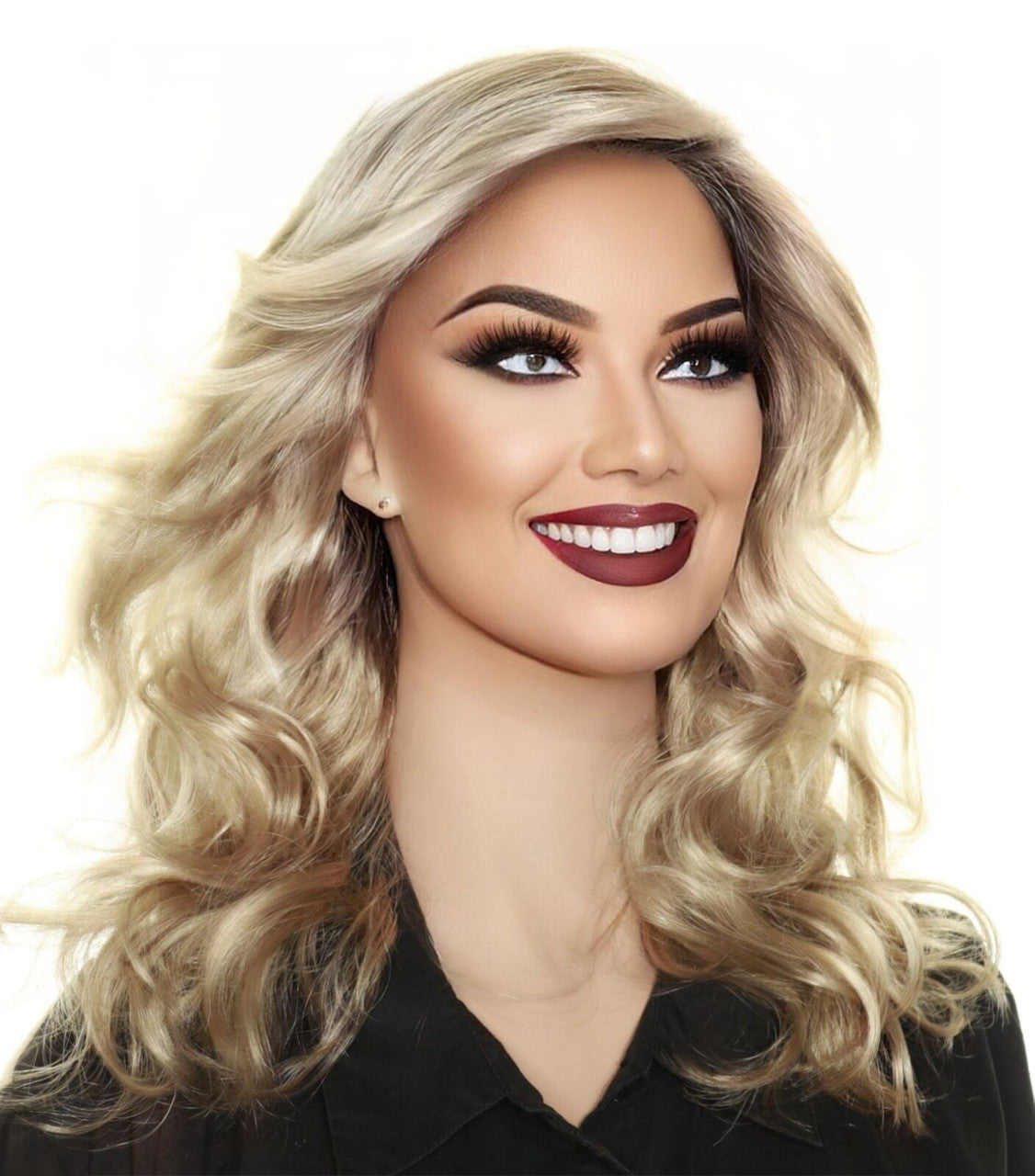 Hollywood | Designer Series Wigs | Lace Front Synthetic Wig | Butternut
