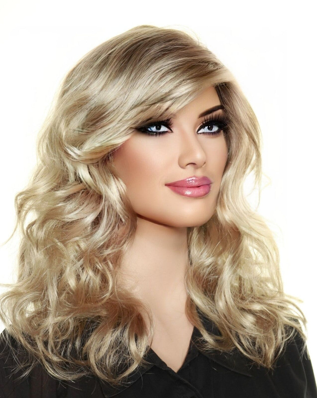 Hollywood | Designer Series Wigs | Lace Front Synthetic Wig | Butternut
