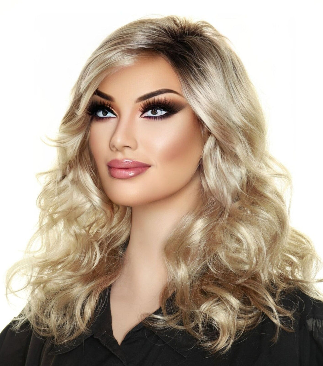 Hollywood | Designer Series Wigs | Lace Front Synthetic Wig | Butternut