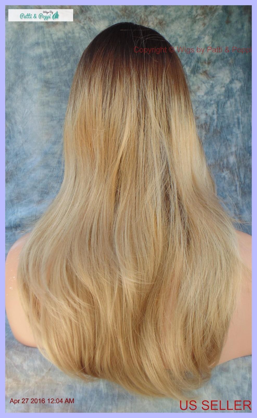 Angelica Wig Noriko Rene of Paris | Long Layered Synthetic | Blond Banana Split-