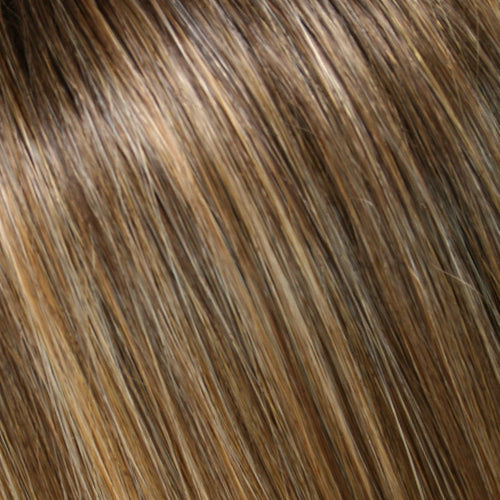Top Flex 12 Topper by Jon Renau - Mono Wefted Remy Human Hair
