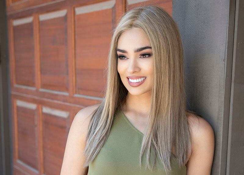 Veronica | Envy | Lace Front Mono Top Hand-Tied | Long | Human Hair Blend