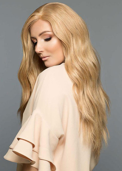 Amber II H/T | 105A | Wig Pro | Human Hair Mono-top - Side view 2