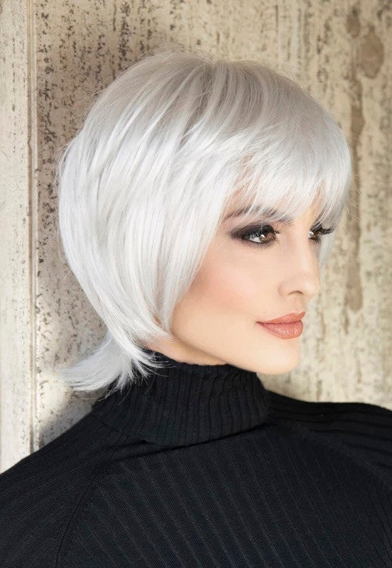 Jane | Envy Wigs | Hand tied | Temple to Temple Lace Front Monotop  side view