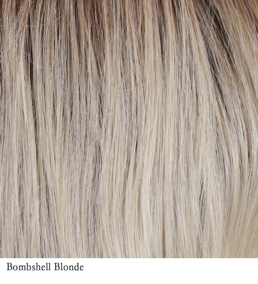 Premium Hand-Made Topper Wave 18 Belle Tress - Heat Friendly Topper