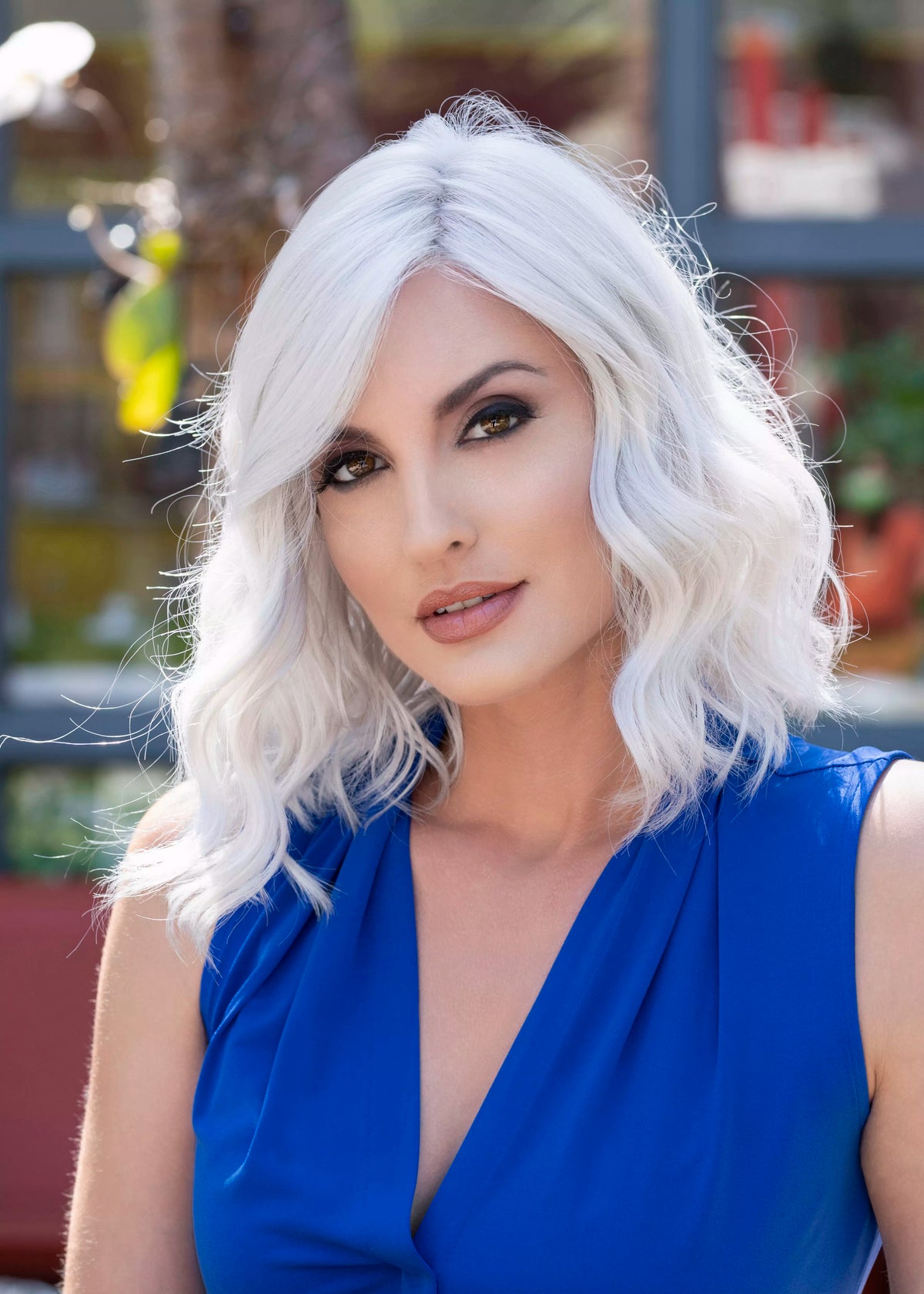 Emma | Envy | Lace Front Mono Part Hand-Tied | Medium | Human Hair Blend
