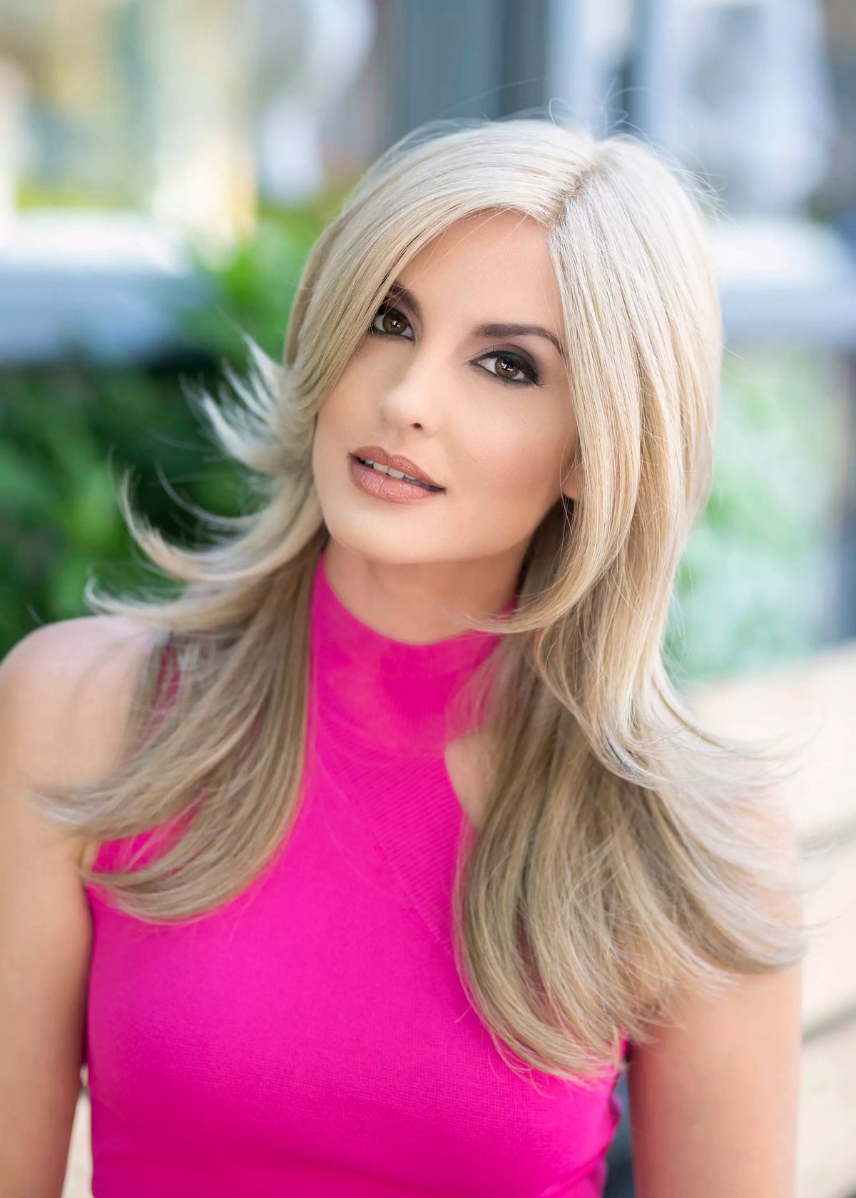 Erica | Envy | Lace Front Mono Top Hand-Tied | Long Layered | Human Hair Blend