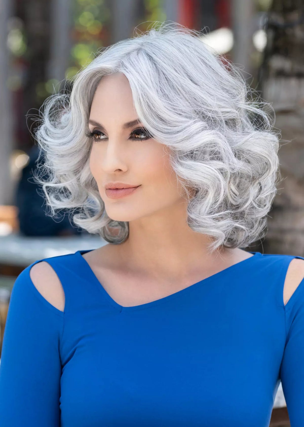 Isabella | Envy | Lace Front Mono Top Hand-Tied | Medium | Human Hair Blend