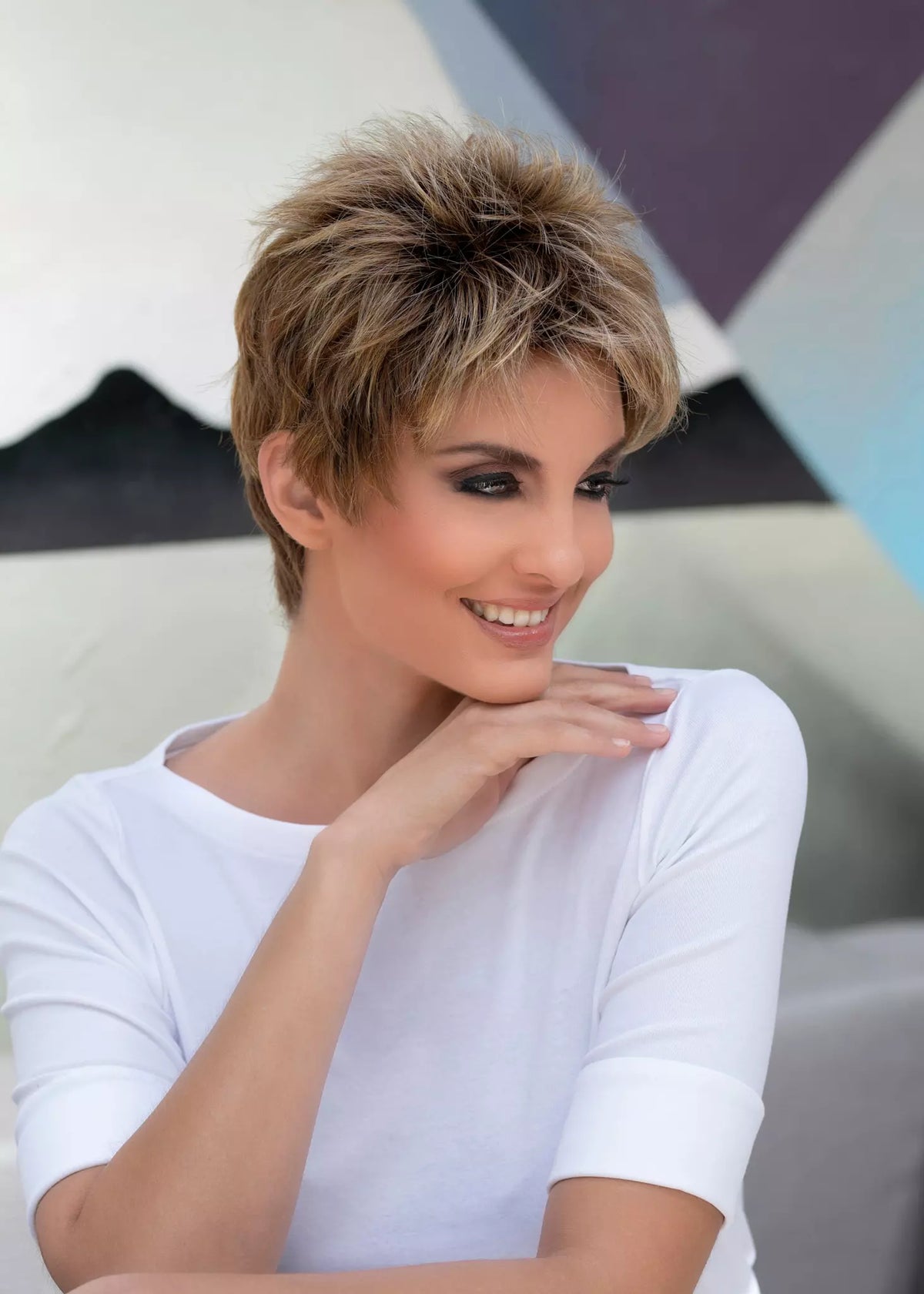 Penelope | Envy | Open Top | Short Pixie | Synthetic