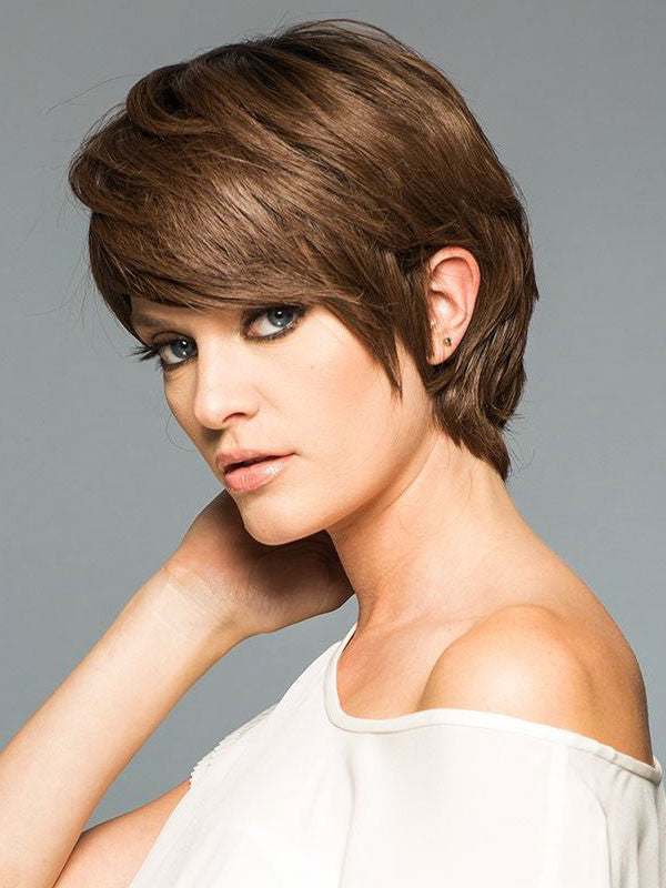 P. Lori | 110 | Wig Pro | Human Hair Mono-top - Side View