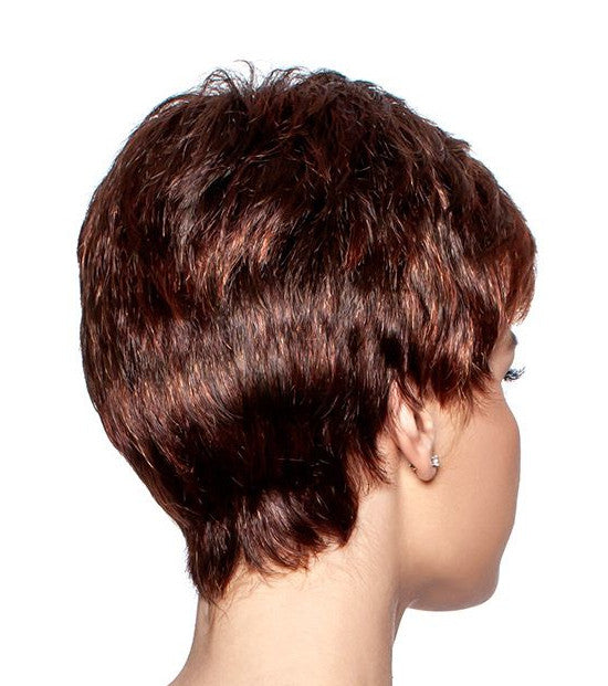Shortie - Wig Pro Synthetic Wig Collection - Rear view