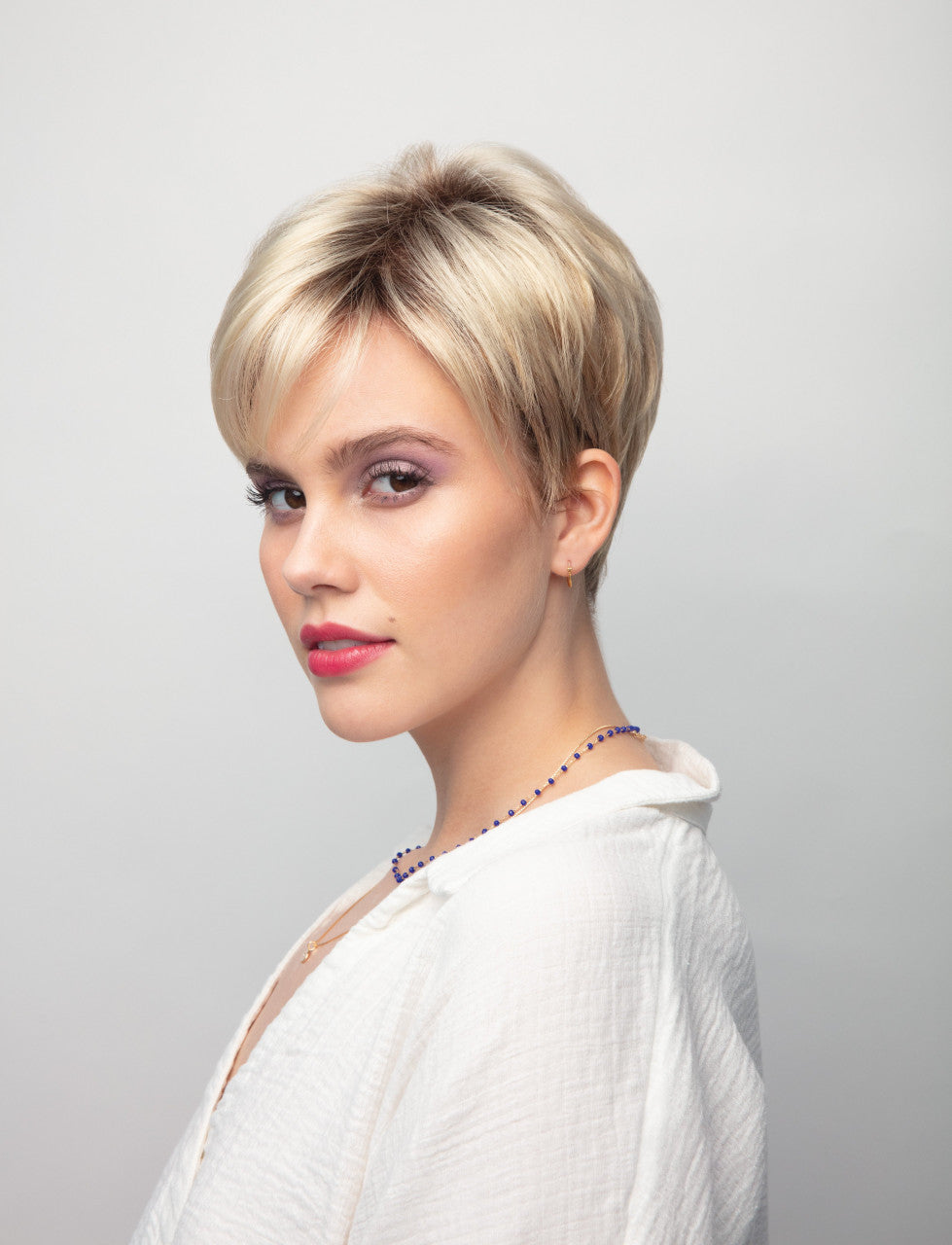 Carter | Orchid | Rene of Paris Wigs | Creamy Dolce | Side