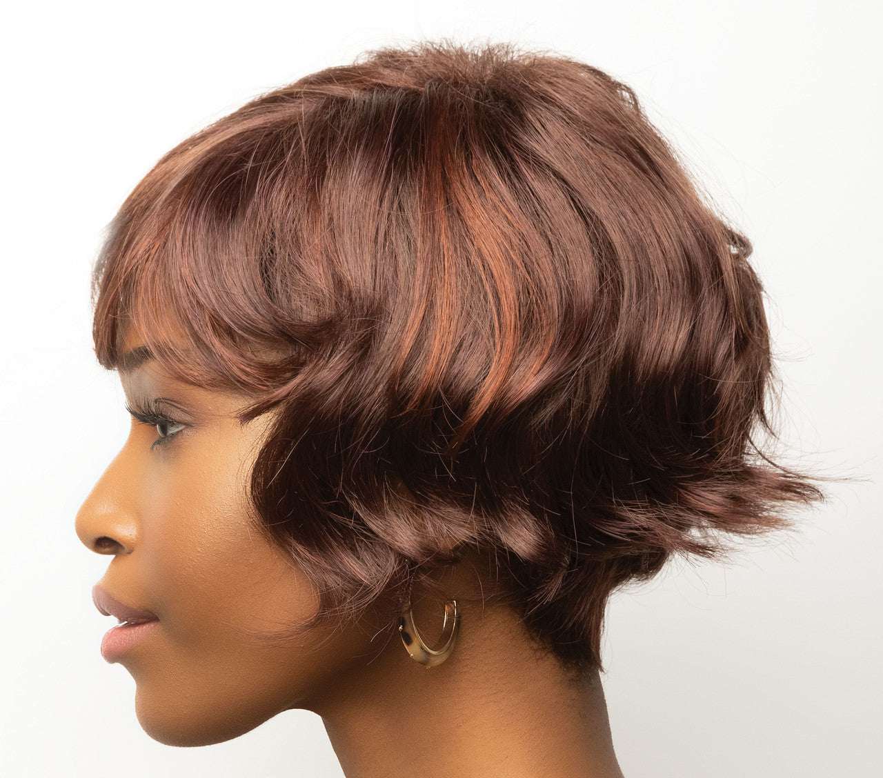 Britt - Orchid - Side view - Cherry Cola