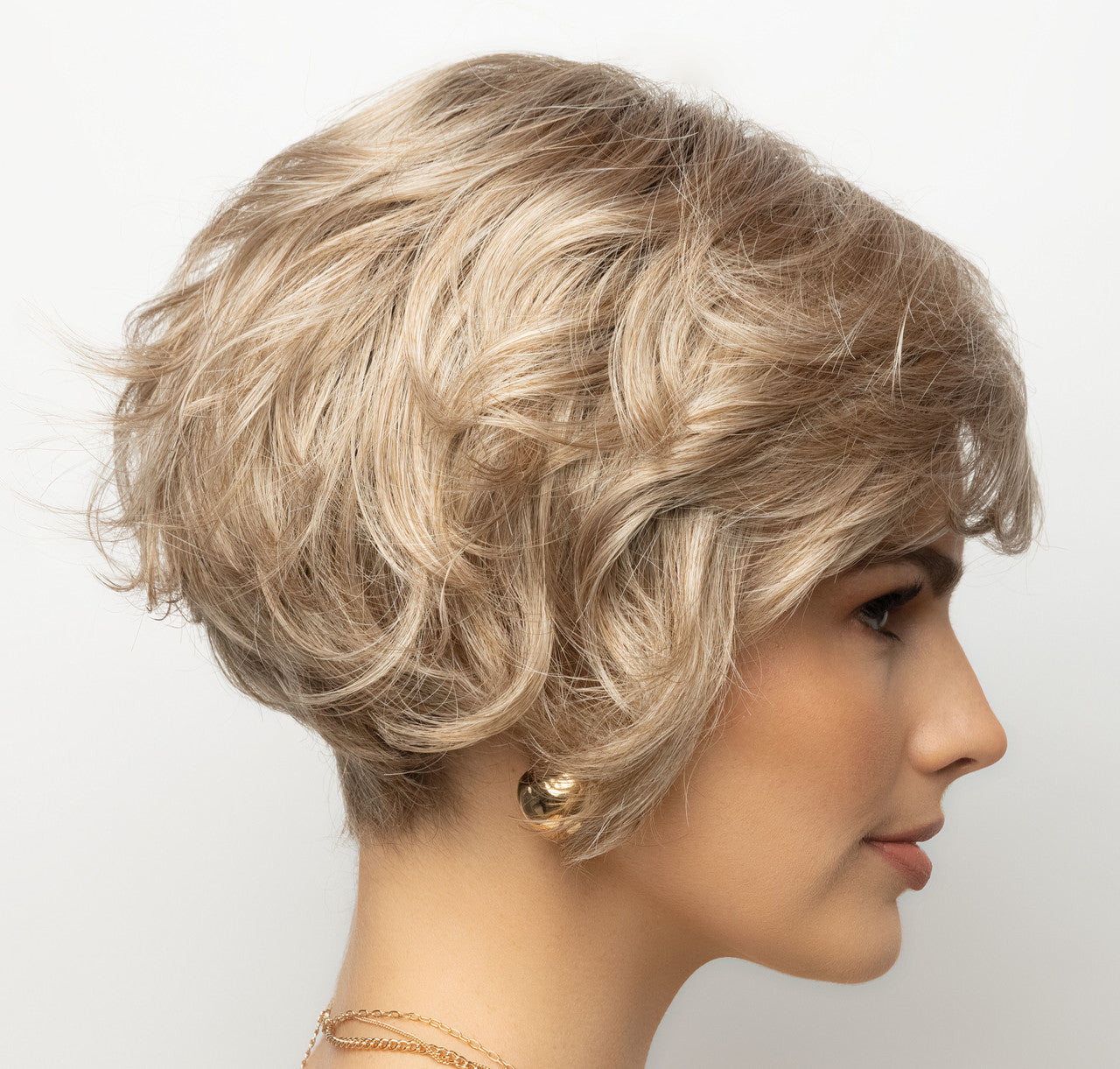 Britt - Orchid - Side view - Sandy Mink