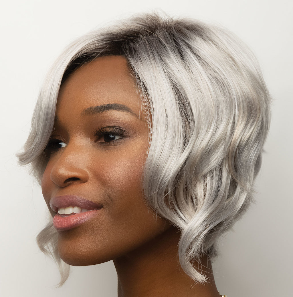 Hallie - Orchid - Front view - Moonstone