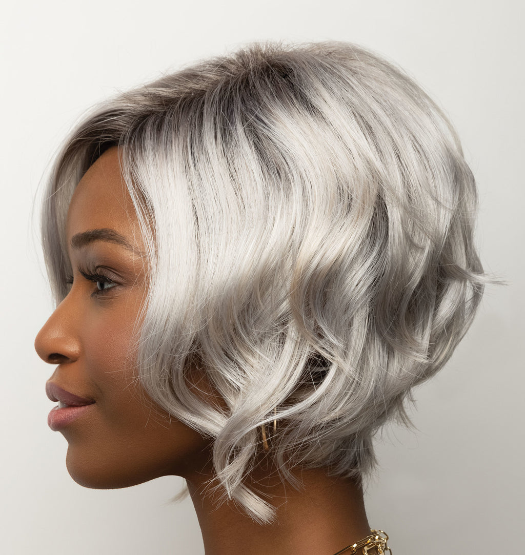 Hallie - Orchid - Side view - Moonstone