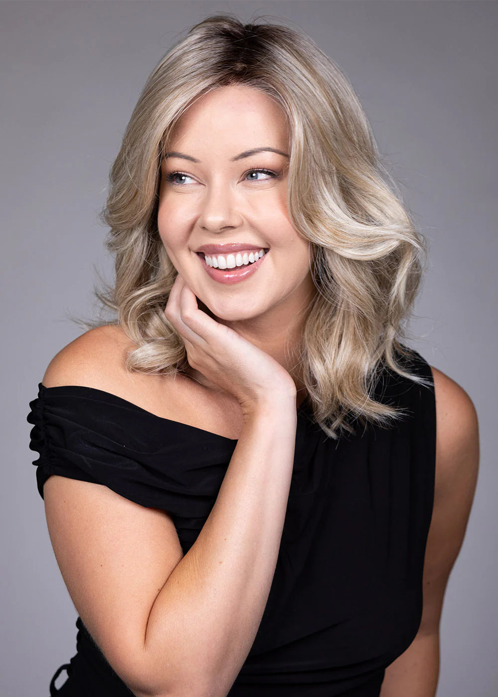 Anna Wig by Belle Tress - Hand-Tied Lace Front Mono