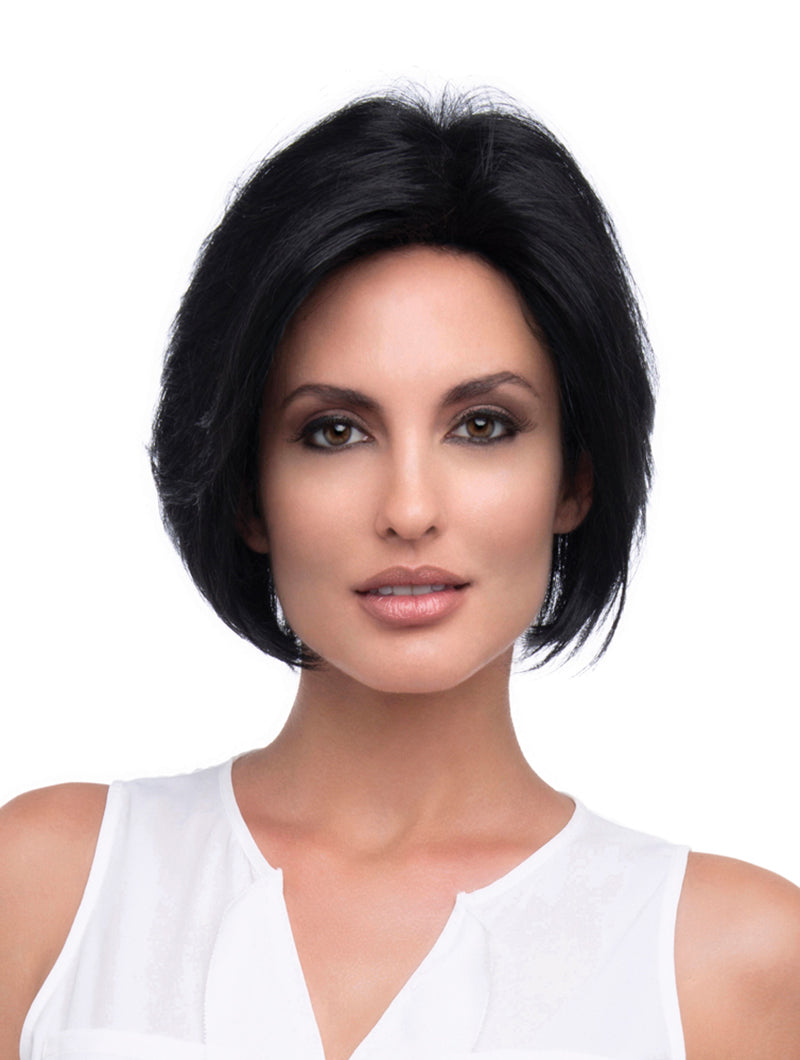 Abbey | Envy | Lace Front Mono Top Hand-Tied | Short Bob | Human Hair Blend