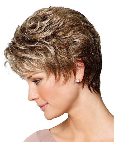 Acclaim Wig by Gabor - Short Wavy Synthetic Average Cap