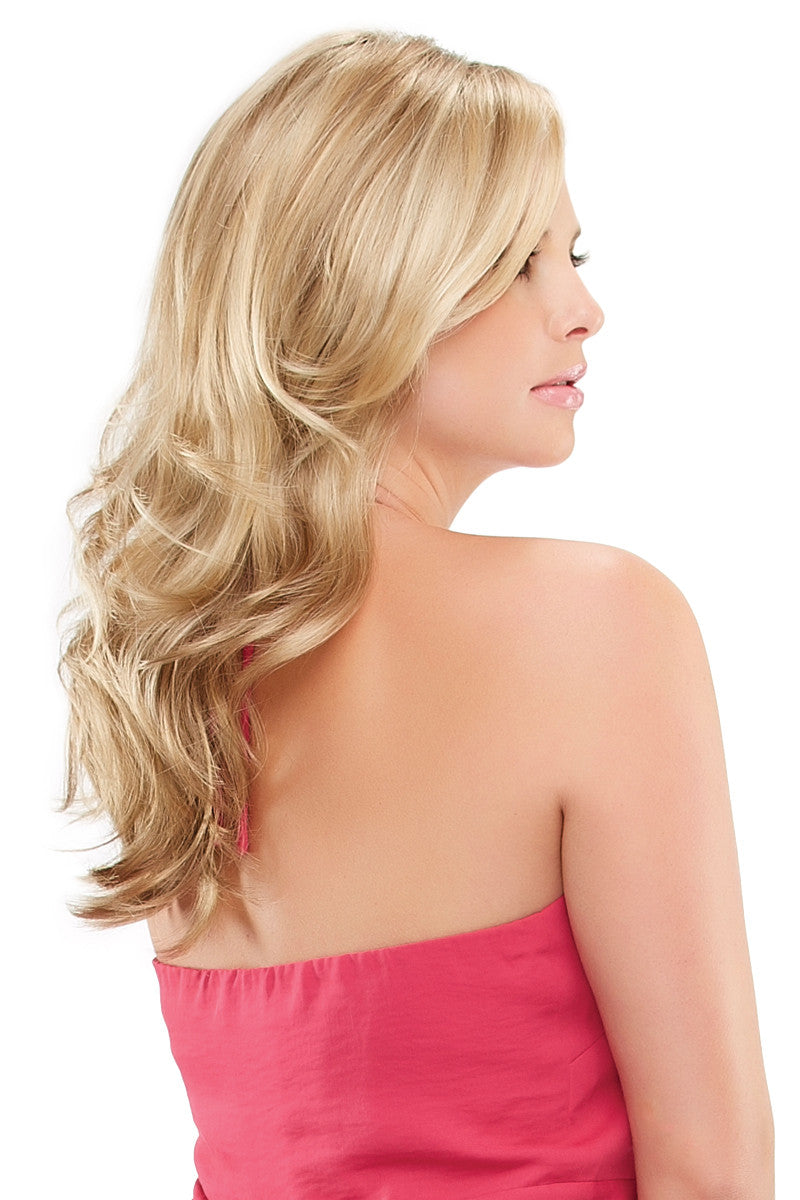 Adriana Smartlace Synthetic Hand tied monotop Wig By Jon Renau Side View #3