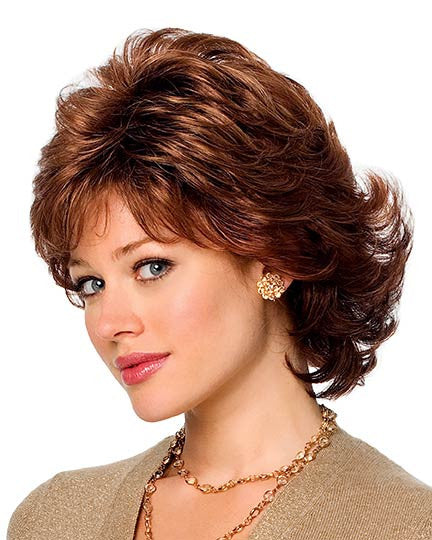 Affluence Wig by Gabor - Lace Front Hand-Tied Synthetic Average Cap