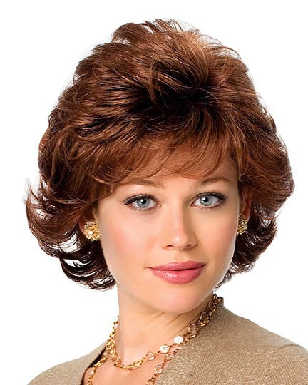 Affluence Wig by Gabor - Lace Front Hand-Tied Synthetic Average Cap