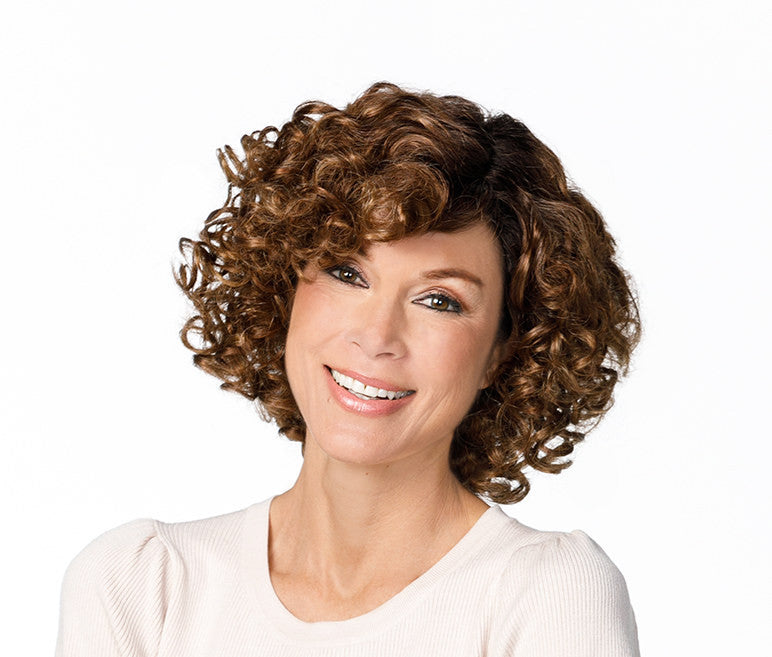 Alanna Wig by Jon Renau - Lace Front Mono Part Curly Synthetic