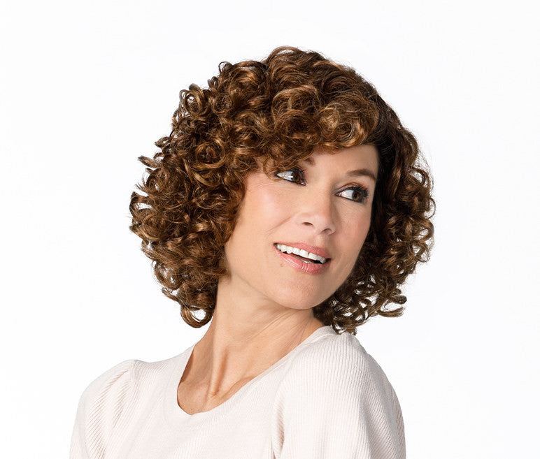 Alanna Wig by Jon Renau - Lace Front Mono Part Curly Synthetic
