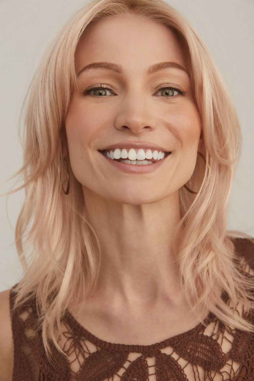 Alicia | Orchid | Front View | Snowy Peach-R