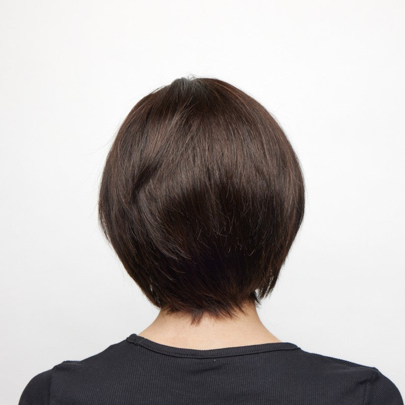 Alina Orchid Wigs | Human Hair | Lace Front Monotop -back view