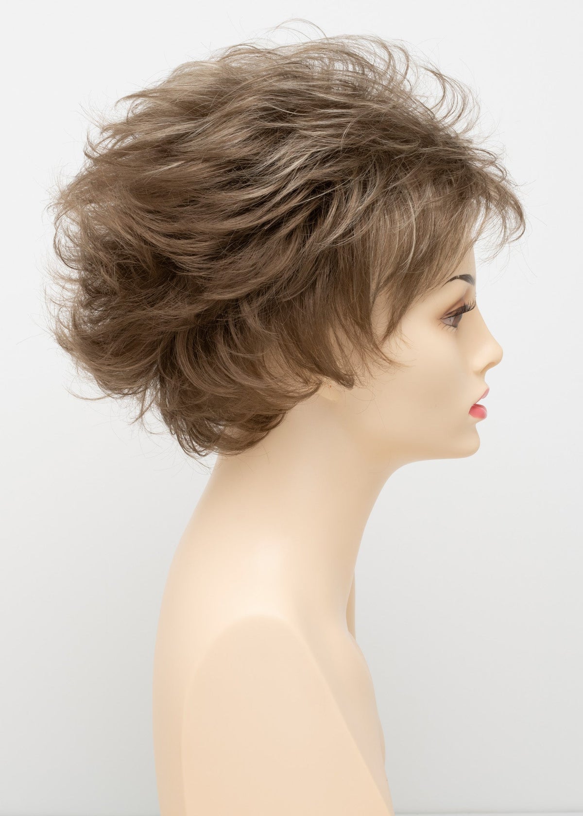 Alyssa | Envy | Open Top | Short/Medium Layered Shag | Synthetic