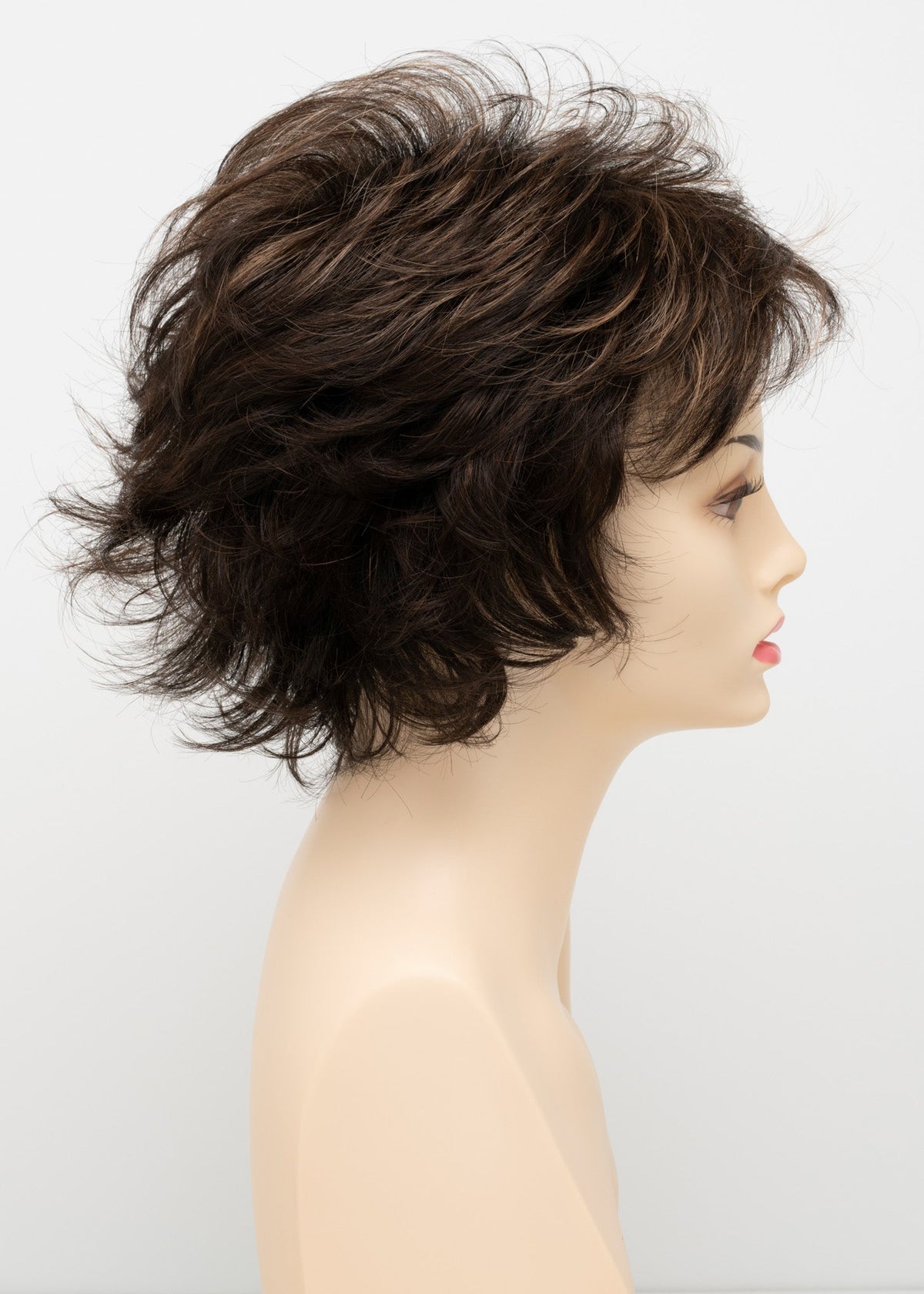 Alyssa | Envy | Open Top | Short/Medium Layered Shag | Synthetic