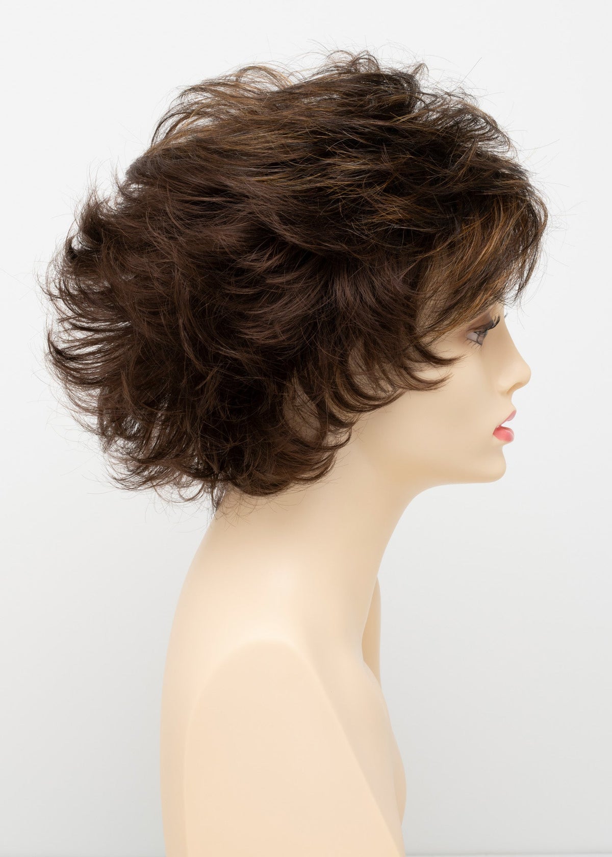 Alyssa | Envy | Open Top | Short/Medium Layered Shag | Synthetic