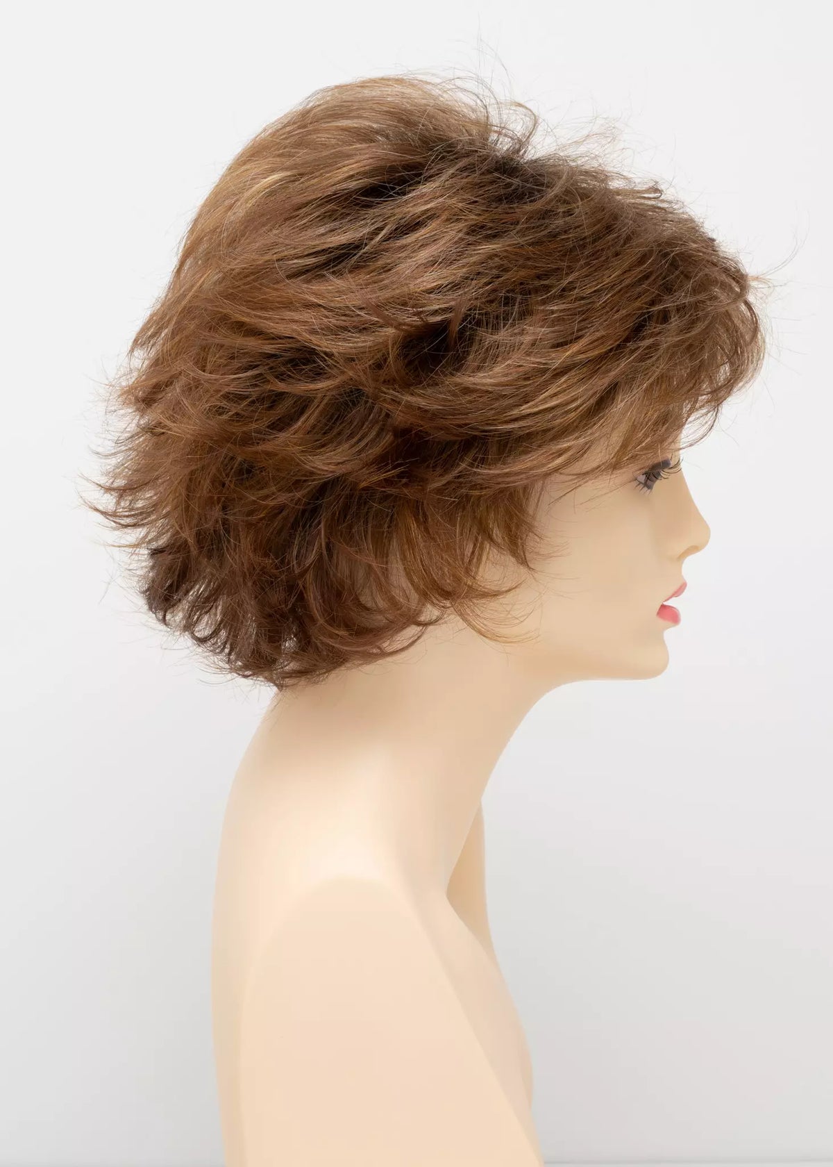 Alyssa | Envy | Open Top | Short/Medium Layered Shag | Synthetic