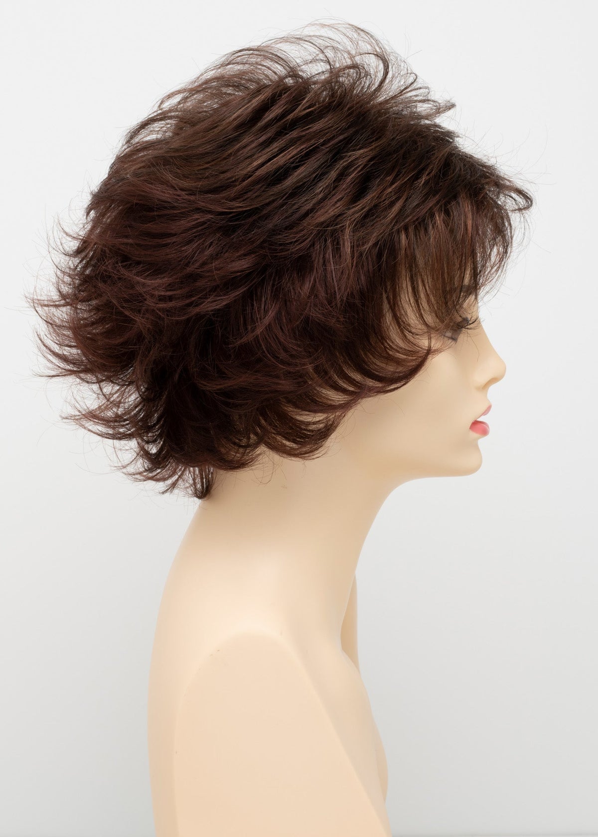 Alyssa | Envy | Open Top | Short/Medium Layered Shag | Synthetic