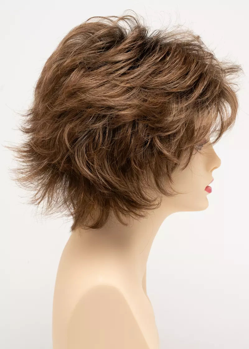 Alyssa | Envy | Open Top | Short/Medium Layered Shag | Synthetic