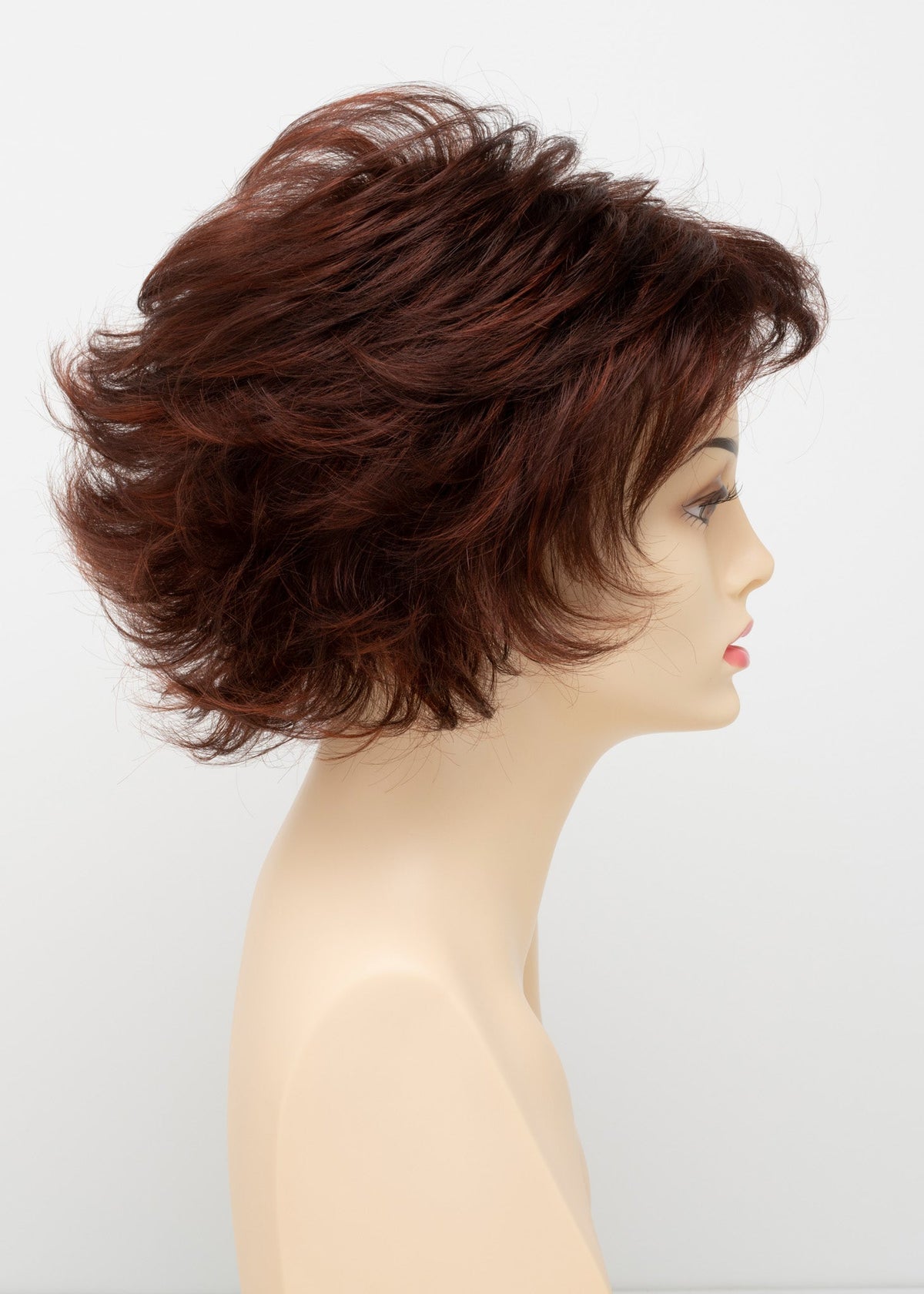 Alyssa | Envy | Open Top | Short/Medium Layered Shag | Synthetic