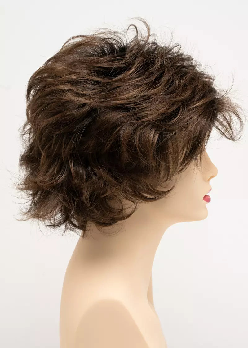 Alyssa | Envy | Open Top | Short/Medium Layered Shag | Synthetic