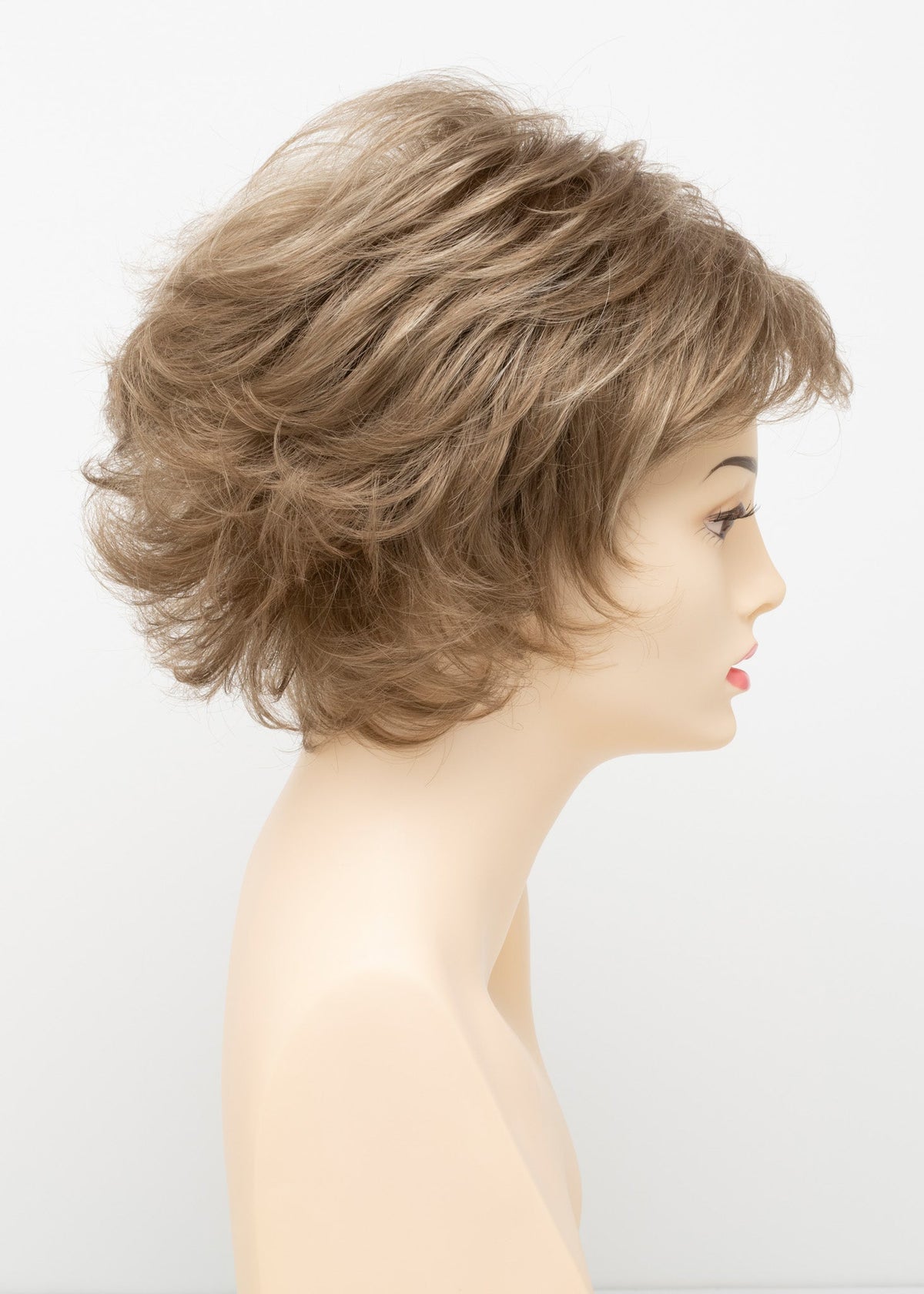 Alyssa | Envy | Open Top | Short/Medium Layered Shag | Synthetic