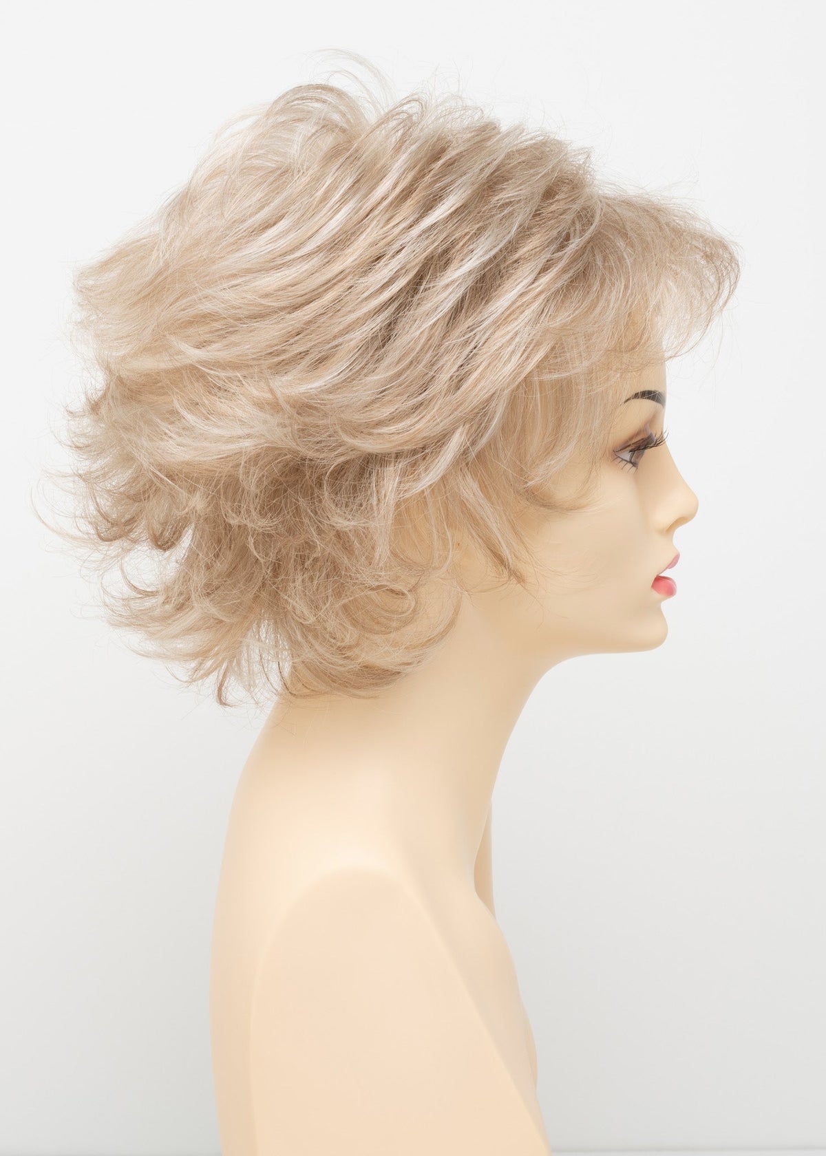 Alyssa | Envy | Open Top | Short/Medium Layered Shag | Synthetic
