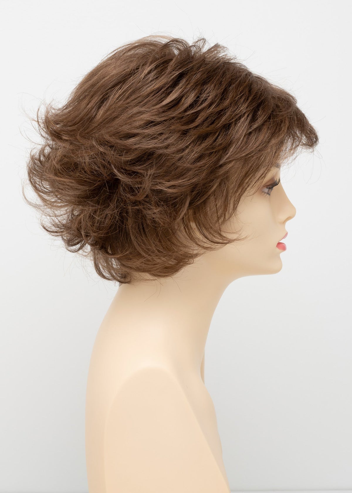 Alyssa | Envy | Open Top | Short/Medium Layered Shag | Synthetic