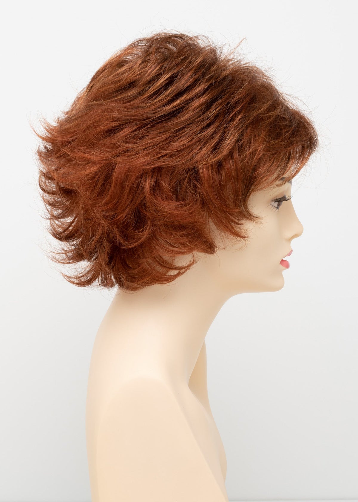 Alyssa | Envy | Open Top | Short/Medium Layered Shag | Synthetic