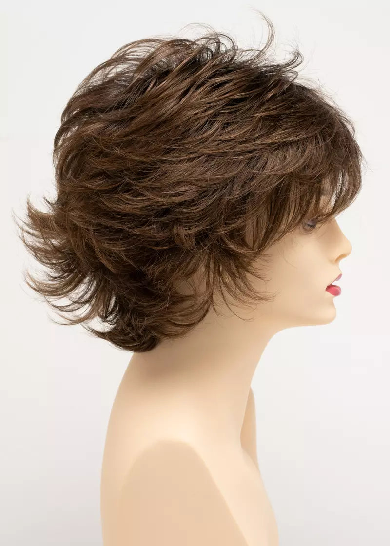 Alyssa | Envy | Open Top | Short/Medium Layered Shag | Synthetic
