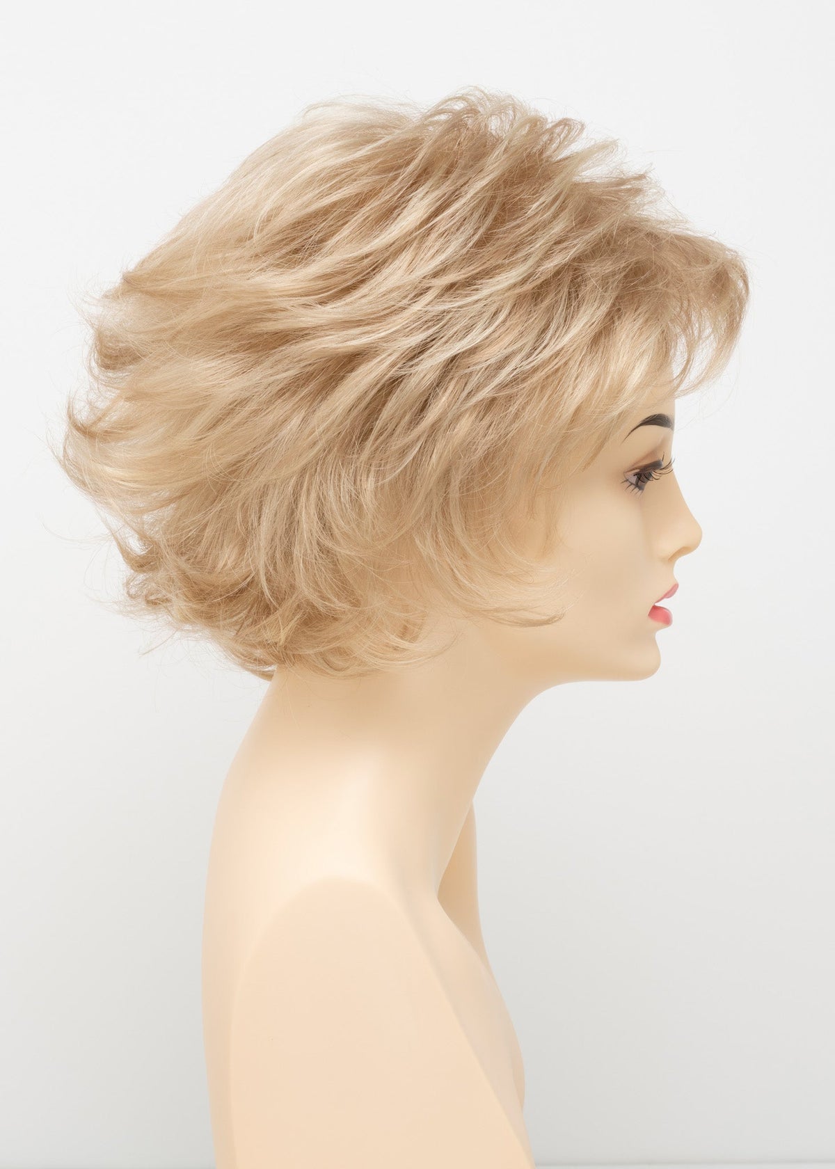 Alyssa | Envy | Open Top | Short/Medium Layered Shag | Synthetic