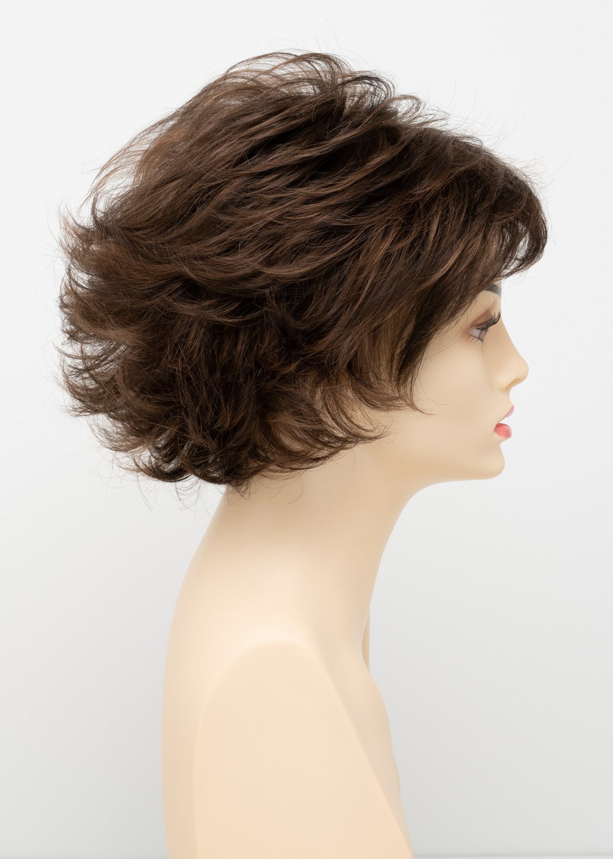 Alyssa | Envy | Open Top | Short/Medium Layered Shag | Synthetic