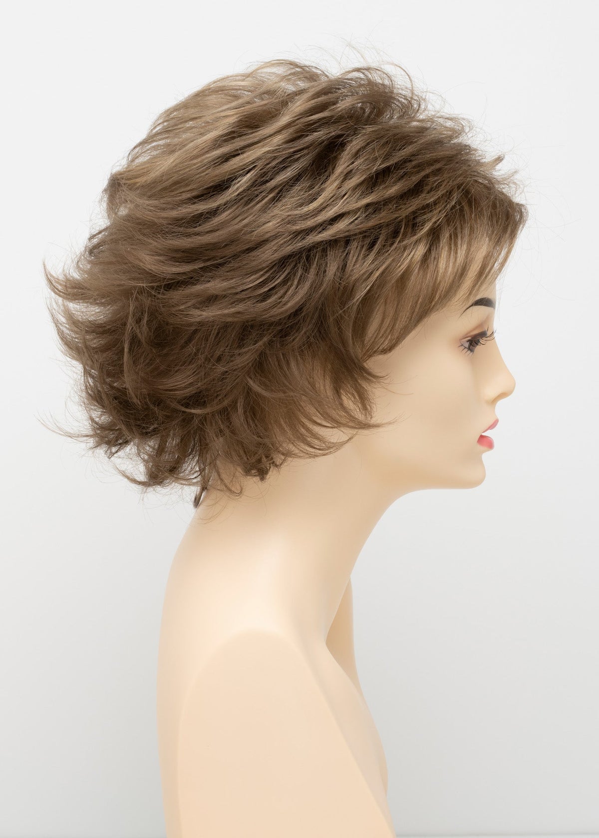 Alyssa | Envy | Open Top | Short/Medium Layered Shag | Synthetic