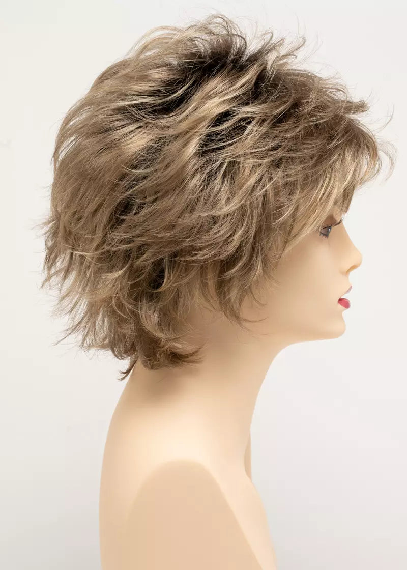 Alyssa | Envy | Open Top | Short/Medium Layered Shag | Synthetic