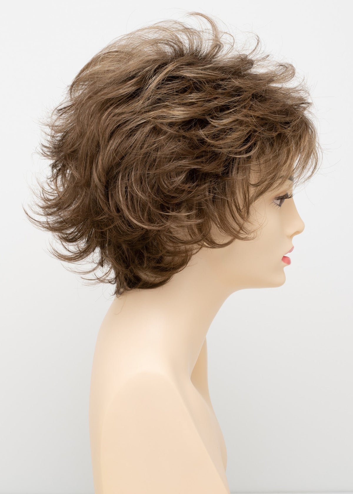 Alyssa | Envy | Open Top | Short/Medium Layered Shag | Synthetic