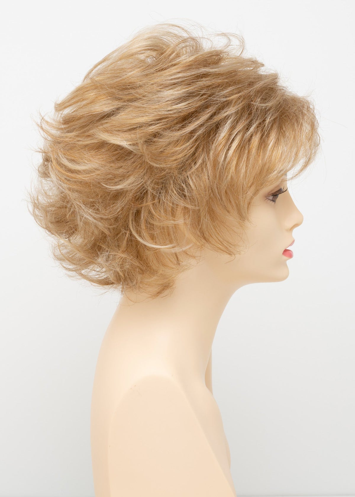 Alyssa | Envy | Open Top | Short/Medium Layered Shag | Synthetic